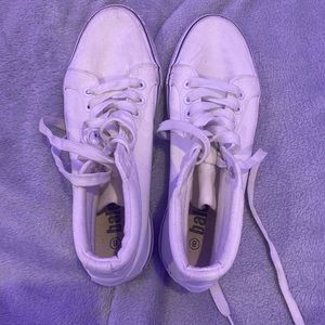white shoes